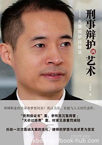 《刑事辩护的艺术》王永杰/成功案例拣选出来的精品/epub+mobi+azw3