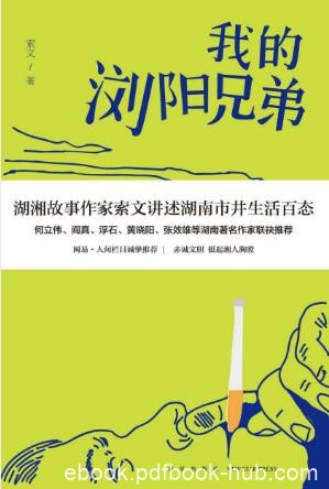 索文《我的浏阳兄弟》讲述湖南市井生活百态epub+mobi+azw3版