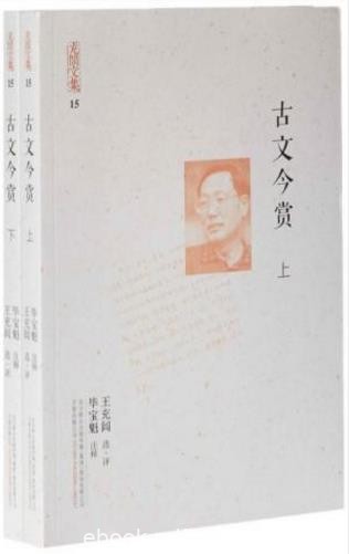 王充闾《充闾文集：古文今赏》(套装共2册)epub+mobi+azw3