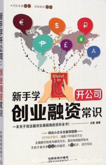 王英《新手学开公司：创业融资常识》中小企业融资指南epub+mobi+azw3