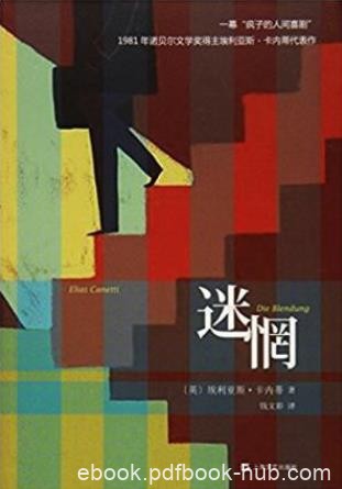埃里亚斯·卡内蒂《迷惘》卡内蒂唯一部小说epub+mobi+azw3